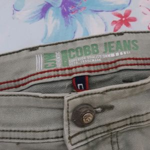 Cobb Jeans Light Green Colour