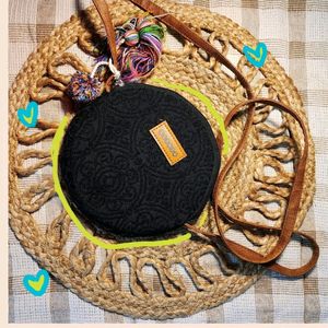 🟡🔴Cute Boho Circle Bag 🟣⚫️