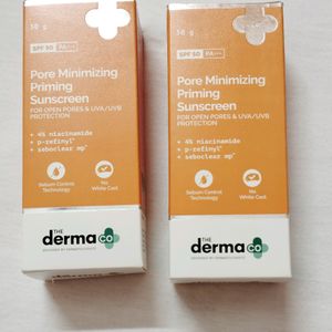 The Derma Co Pore Minimizing Sunscreen 😍