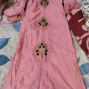 Partywear Kurta Fabric Is Soft