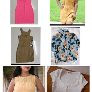 Combo Of 6+1 Free Dress & Tops  ( Steal Deal )