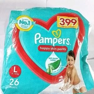 Pampers Happy Skin Pants L