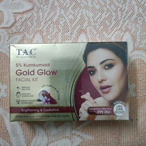 5% Kumkumadi Gold Glow Facial Kit Sealed Pack New