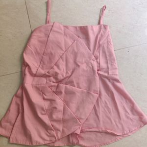 Pink Sleeveless Top