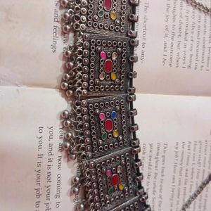 Oxidised Choker Style Neckpiece