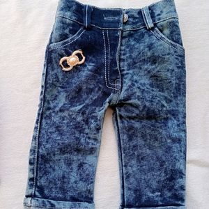 Baby Girl Top Denim Jeans