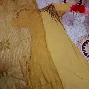 Sunflower New Kurta Duppata Set