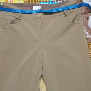 Brown Trousers 28 To 30  Size