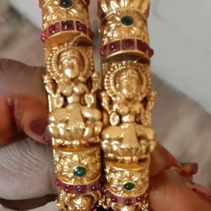 Golden Lakshmi Bangles