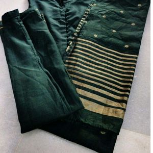 Dark Green Suit Set