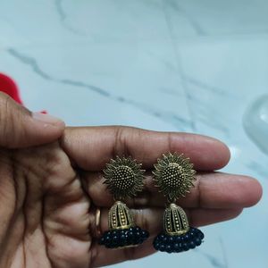 2 Pair Of Traditional Jhumkas