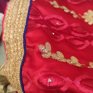 Red ♥️ & Golden Party Wear Lehenga