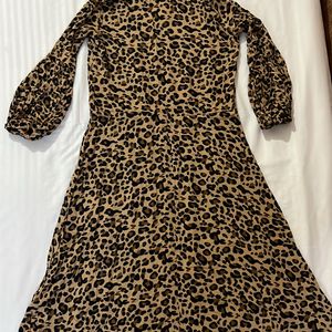 Leopard Print Dress - New