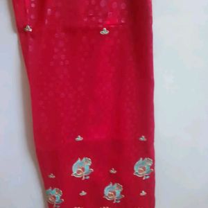 Women Suit (Set Of Two Red/Pink)