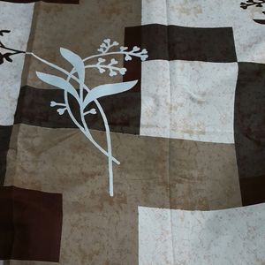 New Brown Floral Bedsheet With  2Pillow