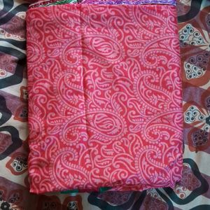 Silk Cloth Saree Pallu Net Fabric