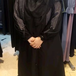 Black Naqab With Dupatta