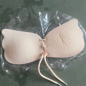 Beige Stick On Bra