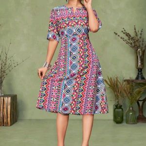 Women's Knee Length Dress