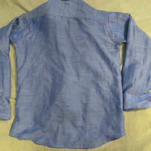 A Light Blue Men's Emi Formal Shirt