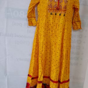 Malti Colour Anarkali Kurti