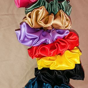 Stylish Woman Scrunchies