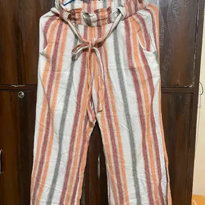 Stripes Linen Pants