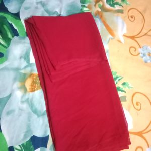 New Maroon Saree