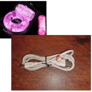 Combo Of Micro Usb Cable And Viberator