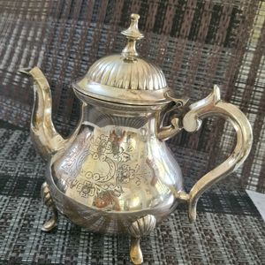 Antique Brass Tea Set