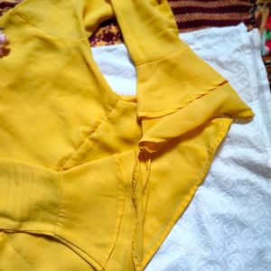 Yellow Vero Moda Top