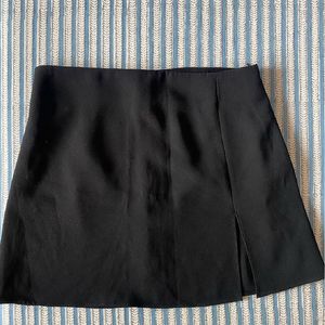 ZARA Mini Skirt With Slit