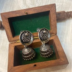 Brand New Oxidised Jhumka