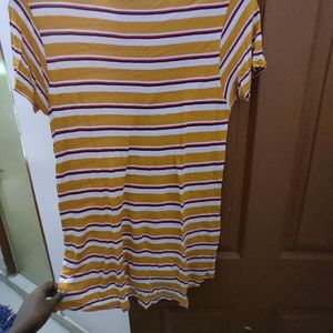 Max Yellow Black Stripes Tshirt