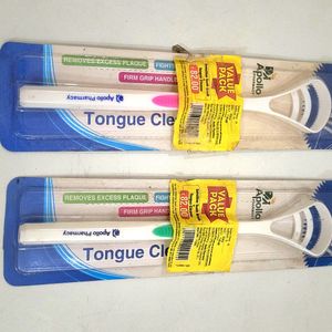 Combo Toothbrush Toothpaste Tonguecleaner Comb