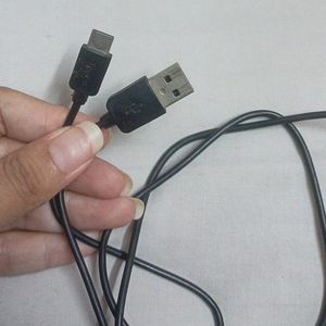 USB Type A to C Cable