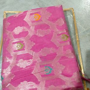 Banarasi Cotton Linen Saree