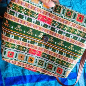 New Multicolor Printed Sling Bag