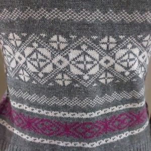 KNITTED PATTERN SWEATER