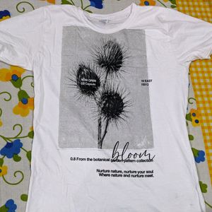 Black Printed T Shirt