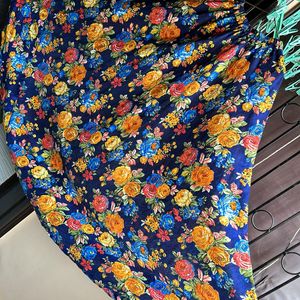 Ethnic Long Floral Skirt