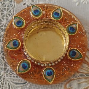 Resin tea light # candle Holder