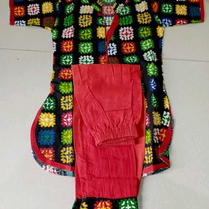 Unused Kids Punjabi Suit