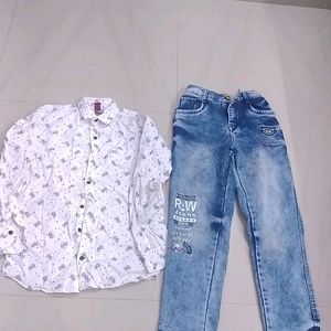 Shirt,Jeans,