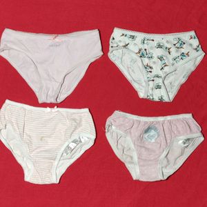 Combo Baby Girl 10 Brief Size 2/3 Years