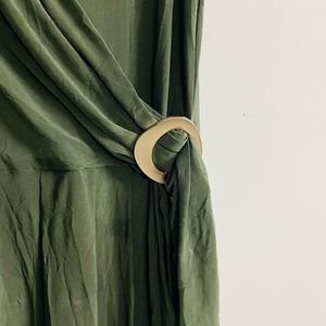 Women Olive Green Jumpsuit