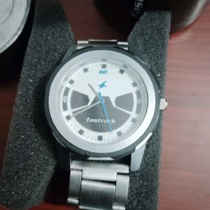 Fastrack Quartz Analog Multicoloured Dial Stainles