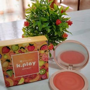 Myglamm K.Play Flavoured Blush - Sweet Peach