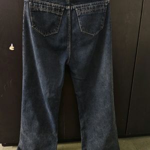 Damaged Style Grey Jeans