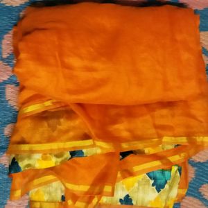 Orange Saree